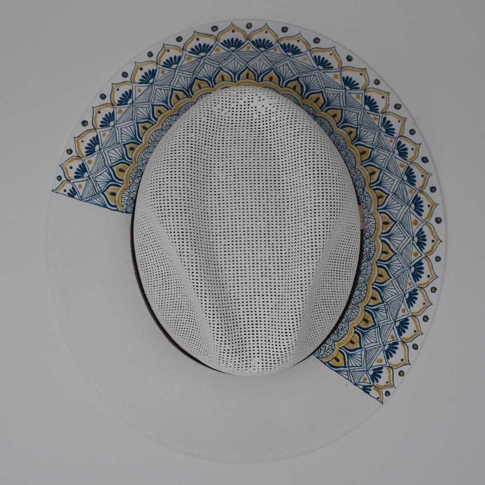 Hand-Painted Sombreros Mexican Sun Hats